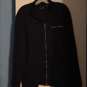 Armani Exchange Zippered Sweater